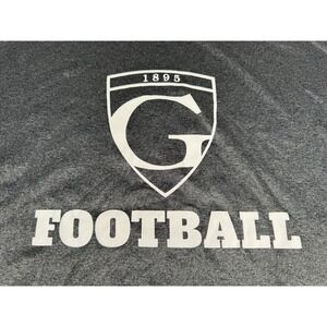 Graceland University Yellowjackets College Football T Shirt XXXXL Gray Adult 4XL